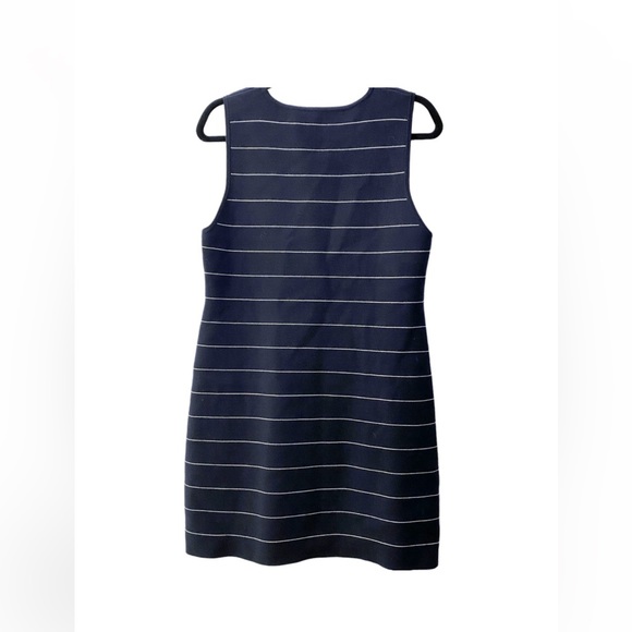 Theory Navy Sweater Dress Sheath Mini Size Large - Picture 2 of 2